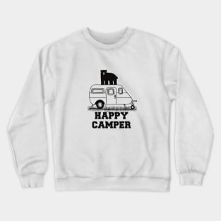 One Happy Camper Crewneck Sweatshirt